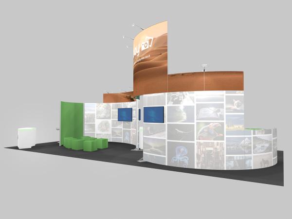 RENTAL | RE-9131 Trade Show Island Exhibit -- Image 3